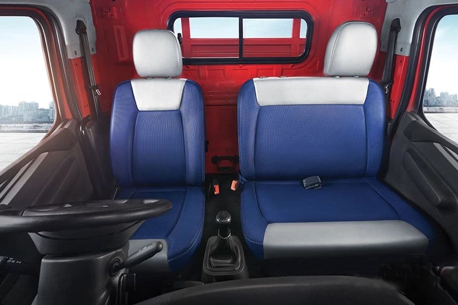 Mahindra Furio 7 Tipper Driver & Co-driver Seat View