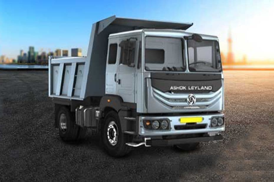 Ashok Leyland 1920 Tipper Front Right Side