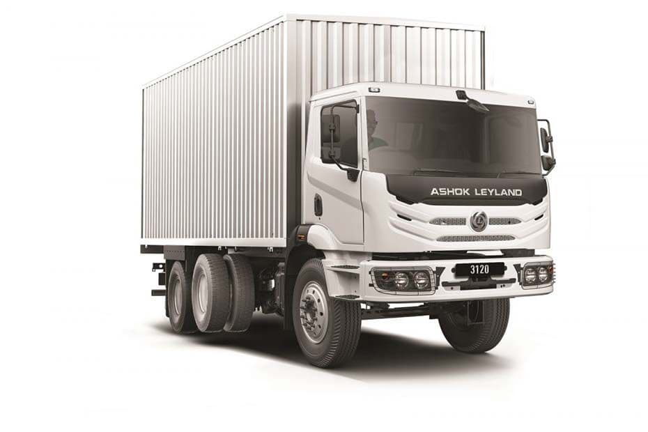 Ashok Leyland 3120 6x2 DTLA White Colour