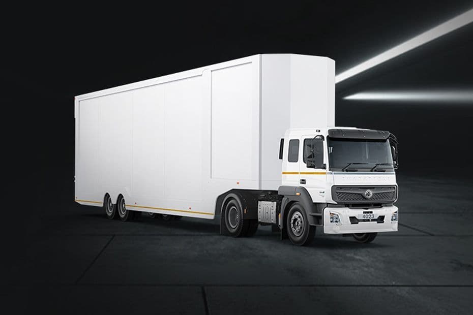 BharatBenz 4023TT White Colour