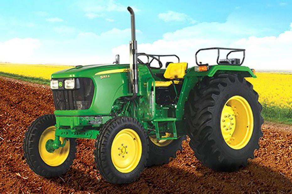 John Deere 5055E Front Left Side