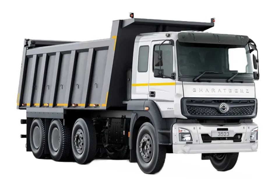 BharatBenz 3523RT white colour