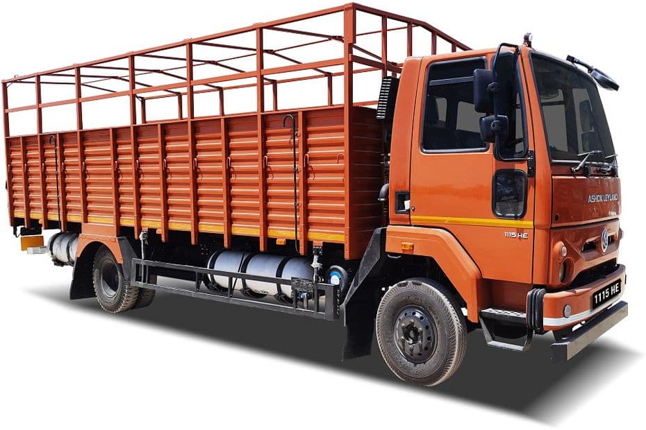 Ashok Leyland Ecomet STAR 1115 CNG Orange Colour