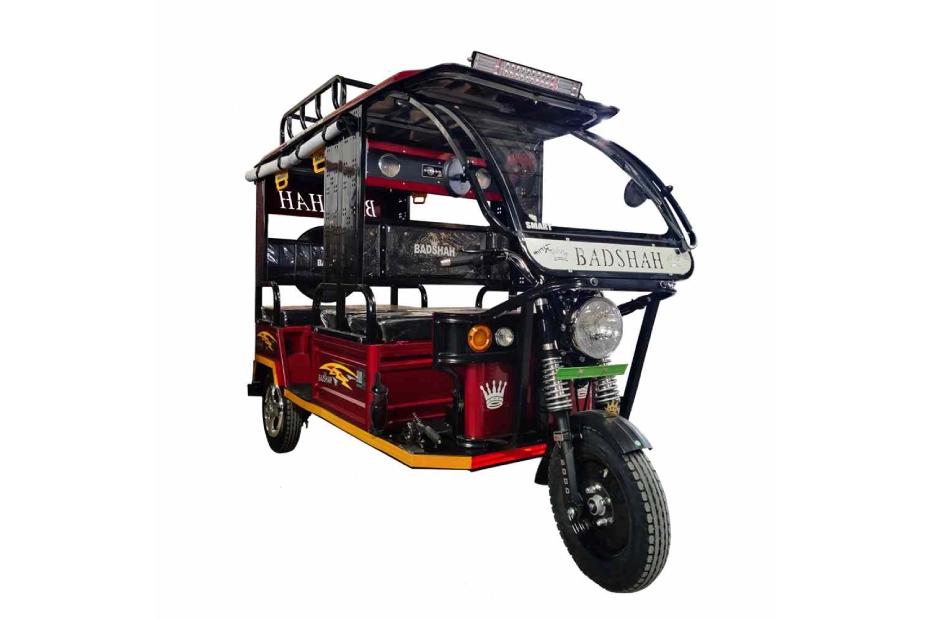 Badshah Smart MS E Rickshaw Red Color
