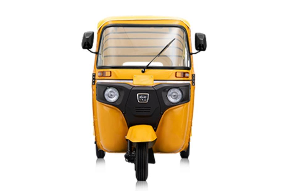 Bajaj RE Golden Yellow Front View