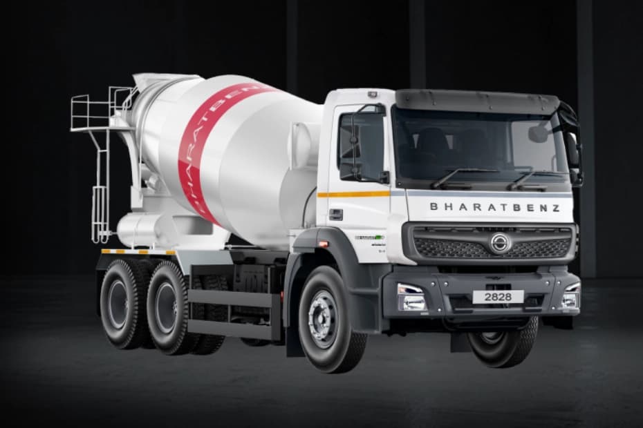 BharatBenz 2828C RMC White Color