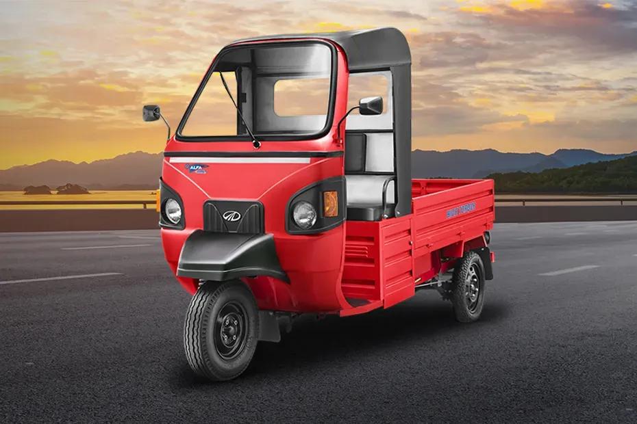 Mahindra E Alfa Cargo Front Left Side