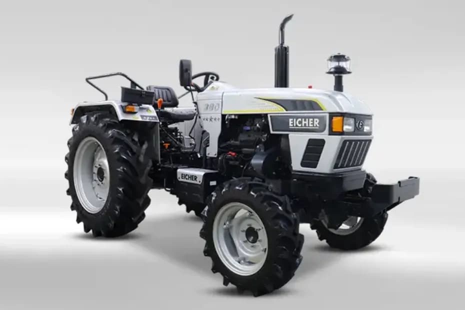 Eicher 380 4WD Silver Color