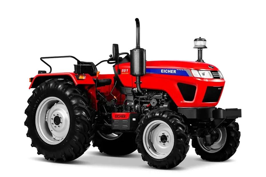 Eicher 551 4WD Prima G3 Red Color