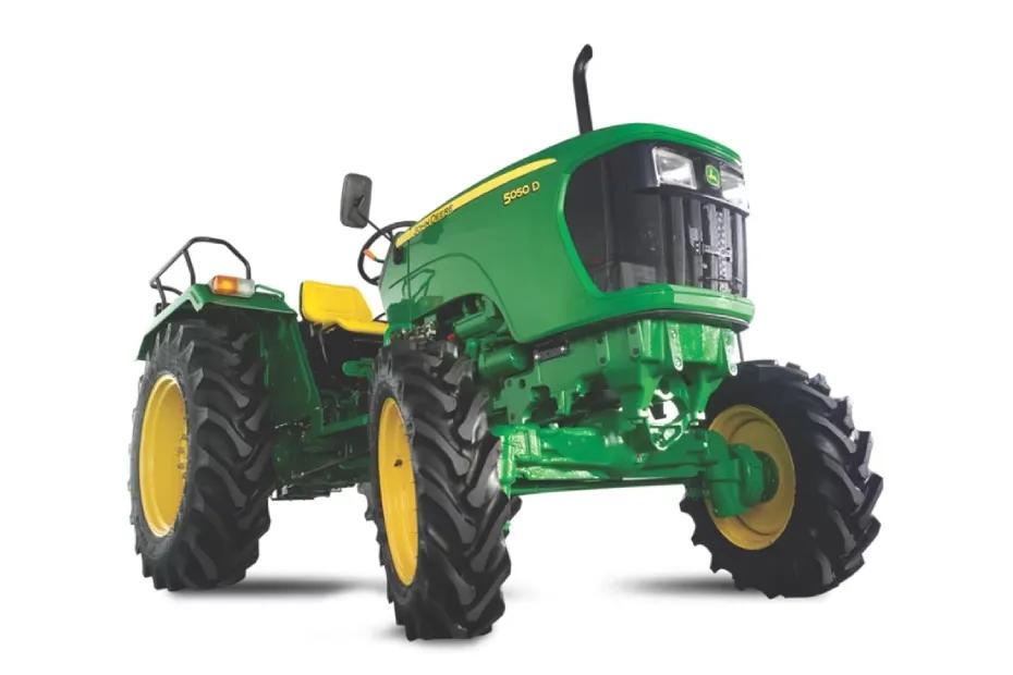 John Deere 5050D 4WD Green Color