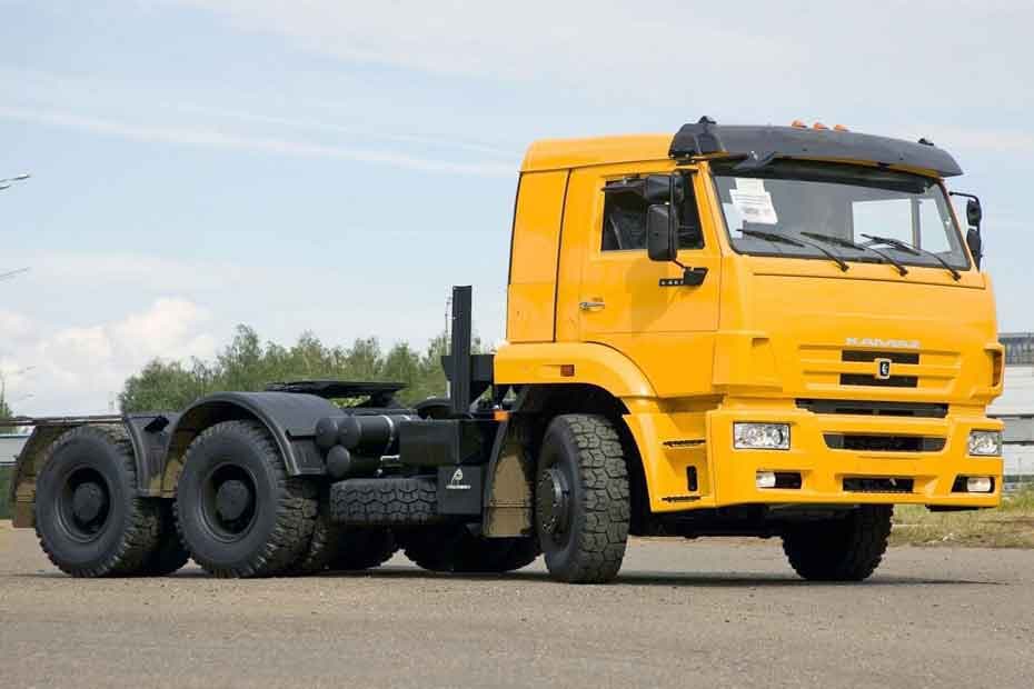 Kamaz 6460 6x4 Yellow Colour