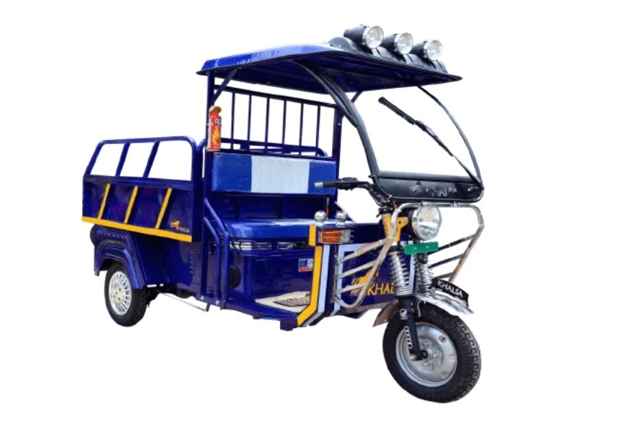 Khalsa E-Cargo Blue Color
