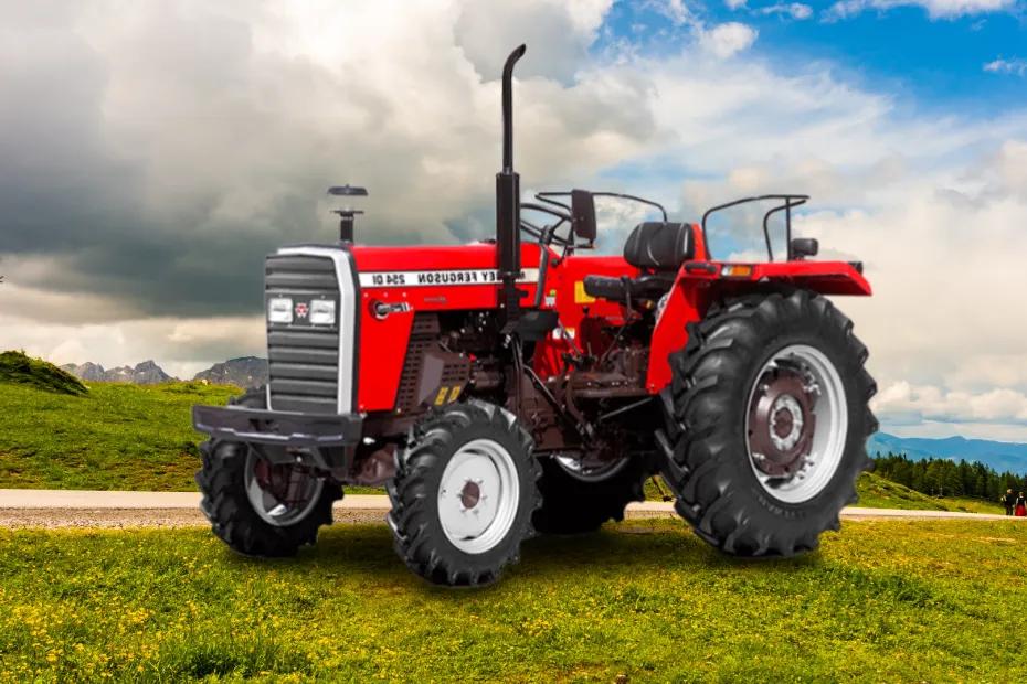 Massey Ferguson 254 Dynatrack 4WD Front Left Side