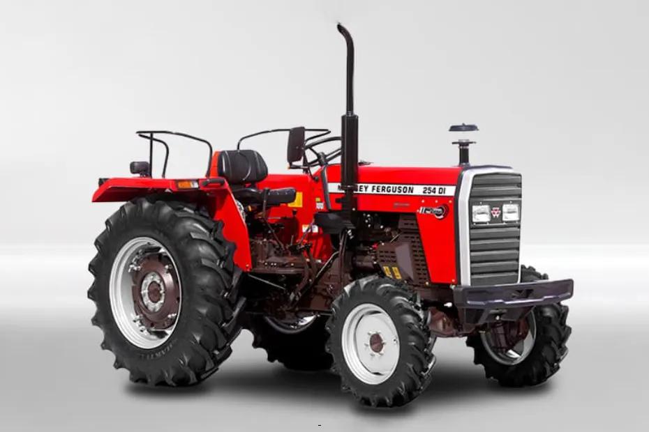 Massey Ferguson 254 Dynatrack 4WD Red Color
