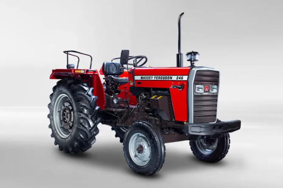 Massey Ferguson 246 Dynatrack 2WD Red Color
