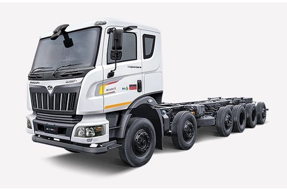 Mahindra Blazo X 49 White Colour