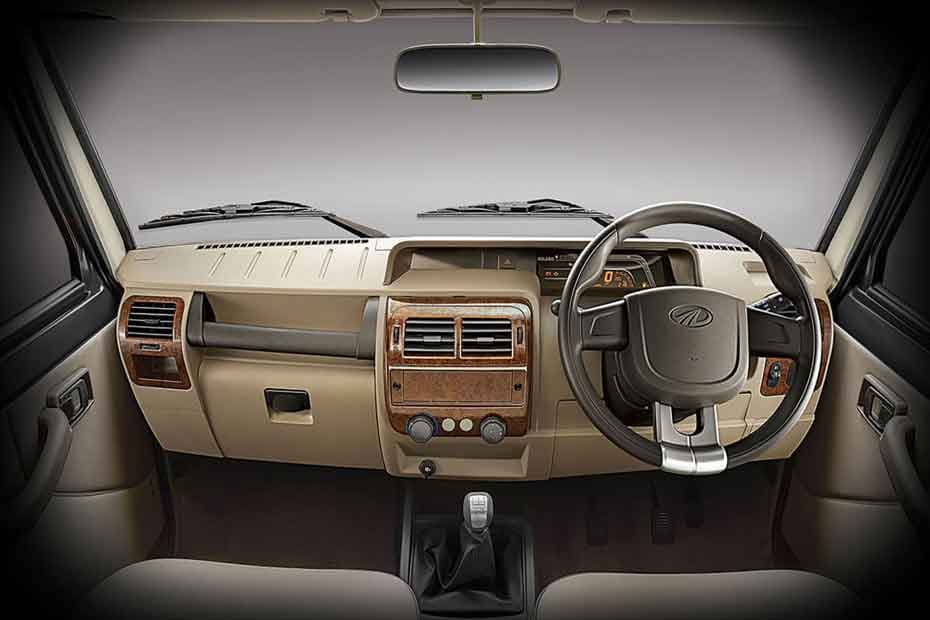 Mahindra Bolero Camper Interior Image
