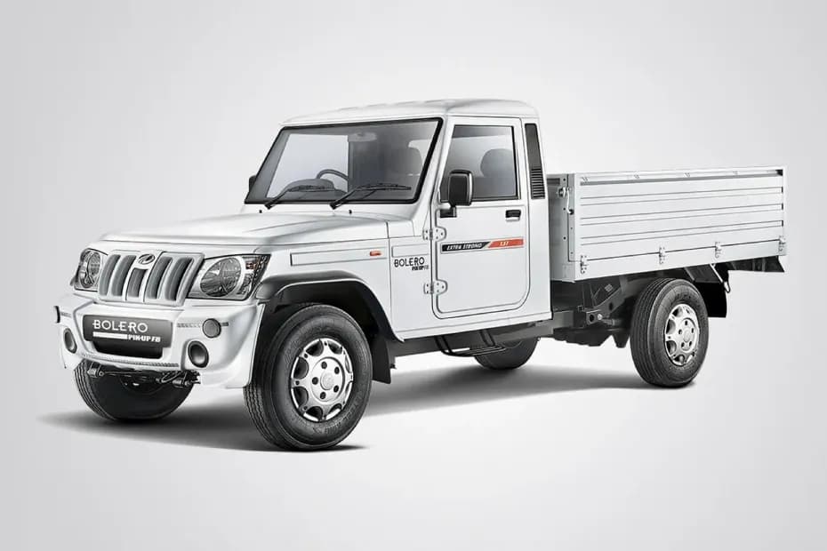 Mahindra Bolero Pik-Up White Color