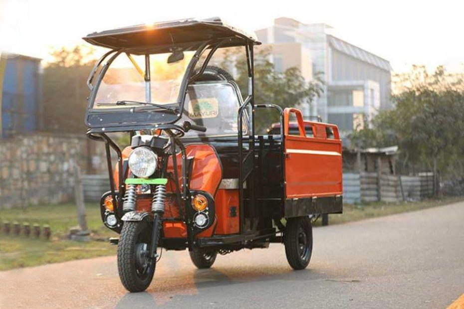 Mayuri E Cart Loader Orange Colour
