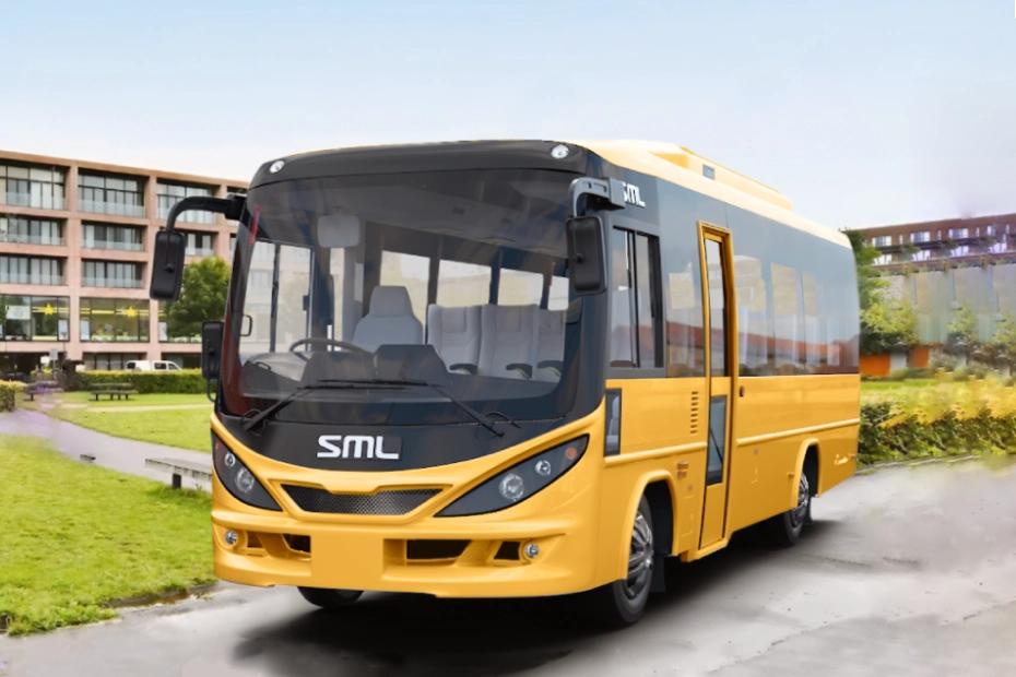 SML Mahindra Executive Lx School Bus images
