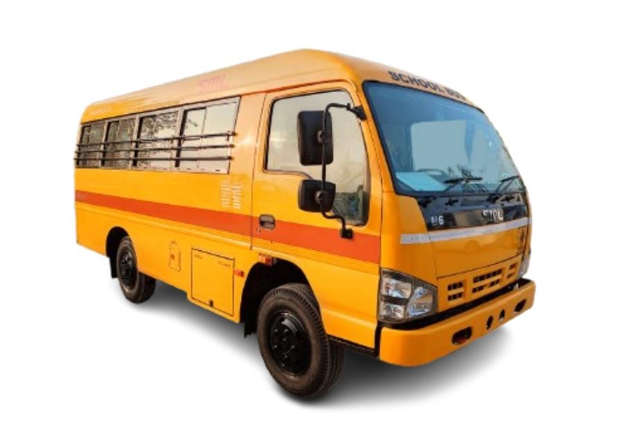 SML Isuzu Ecomax Lr School Bus Yellow Color