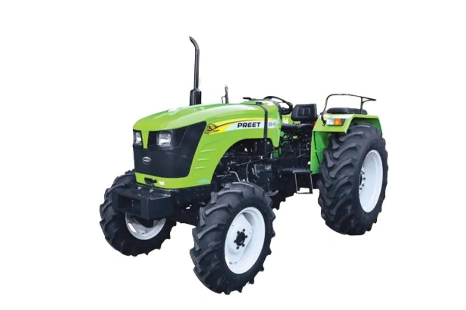 Preet 5549 4WD Green Color