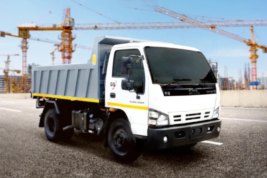 SML Isuzu Samrat GS Tipper White Color