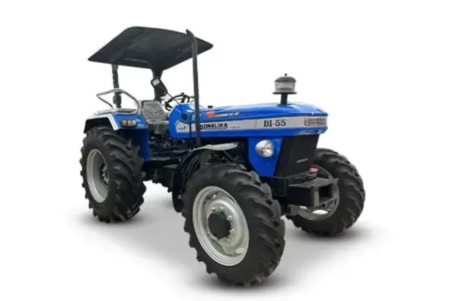 Sonalika DI 55 4WD CRDS Blue Color