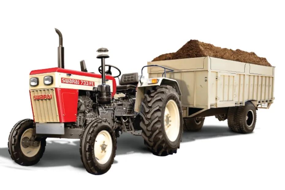 Swaraj 733 FE Red Color