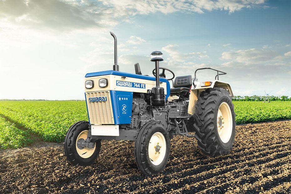 Swaraj 744 XM Potato Expert Front Left Side