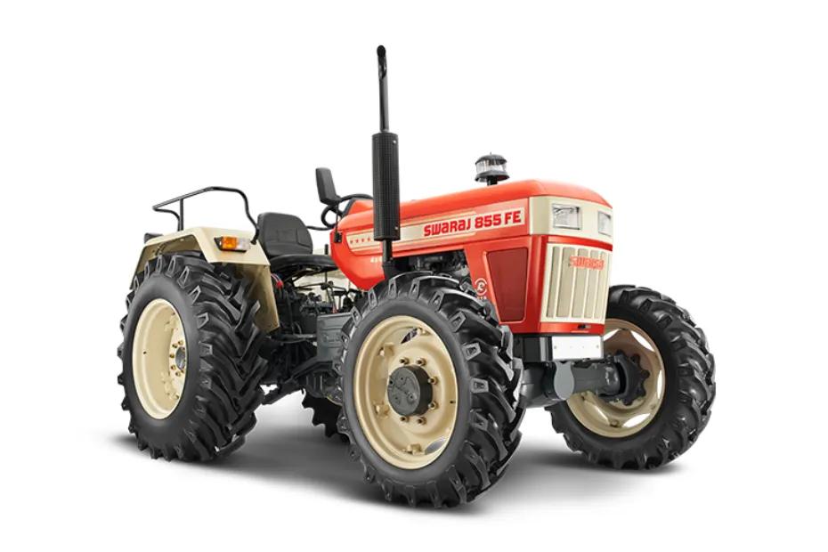 Swaraj 855 FE 4WD Orange Color
