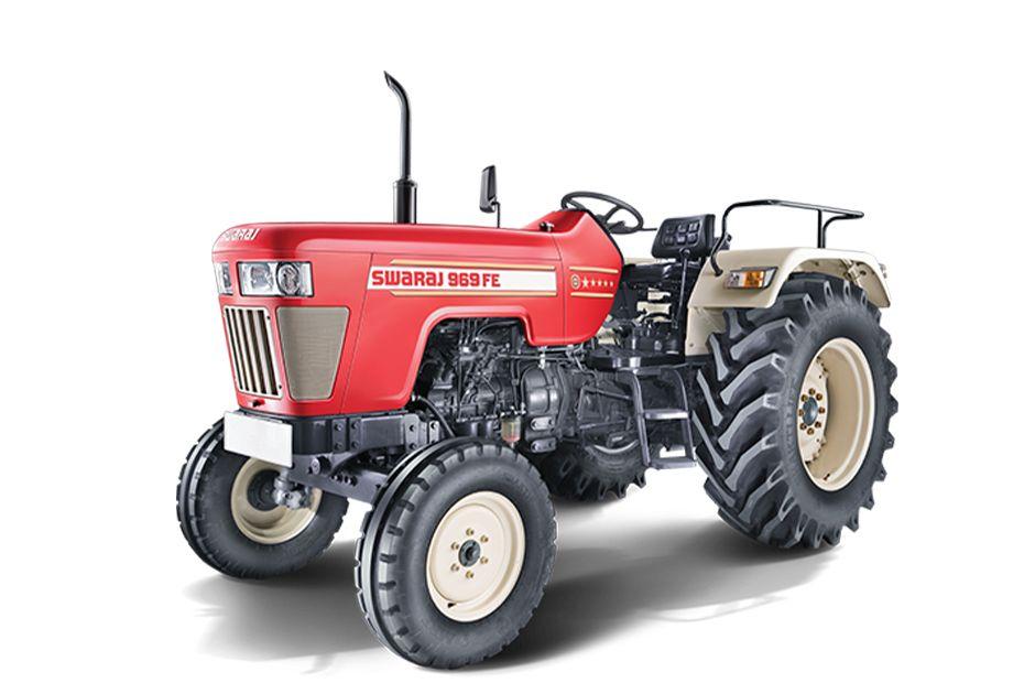Swaraj 969 FE Red Colour