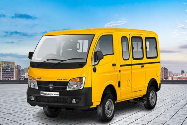 Tata Magic Express School Front Left Side