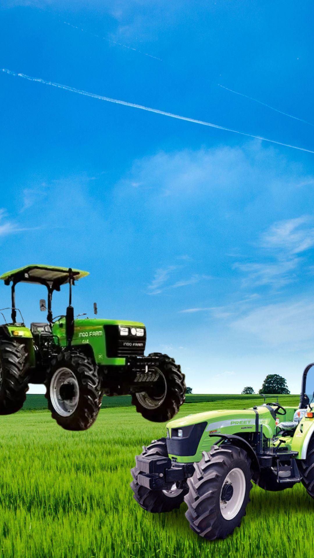 Top 5 Most Powerful Tractors in India 
