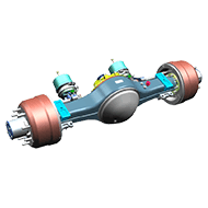 Banjo Type Rear Axle, More Load carrying capacity, lesser prone to leakage