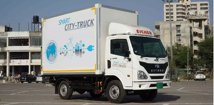 eicher pro 2055 ev indias first 55 tonne electric truck