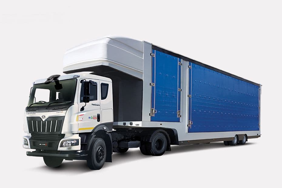 Mahindra Blazo X 40 Trailer White Colour