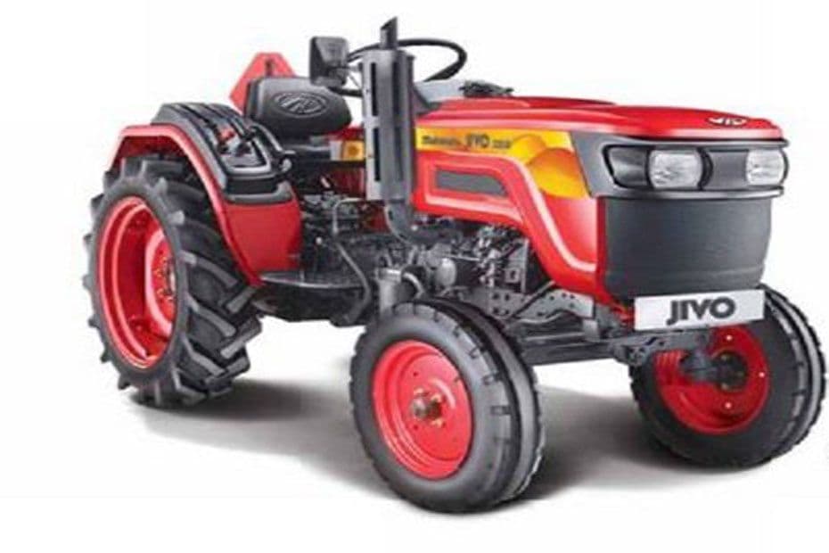 Mahindra Jivo 225 DI Red Colour