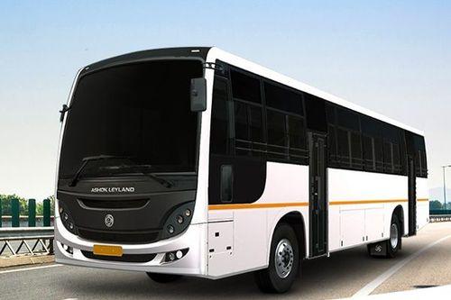 Ashok Leyland 12M FE Stage Carrier Bus White Color