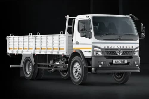 BharatBenz 1217RE White Colour