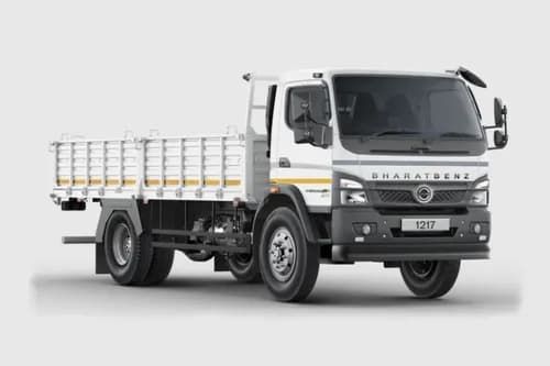BharatBenz 1217R White Color