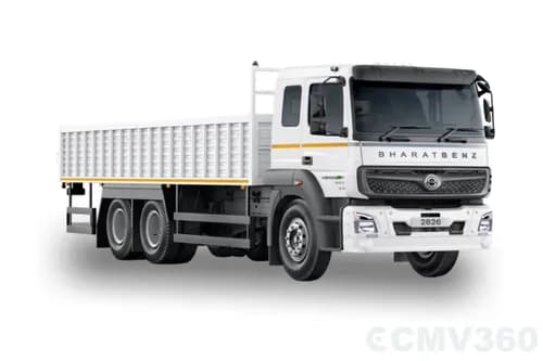 BharatBenz 2826R White Color