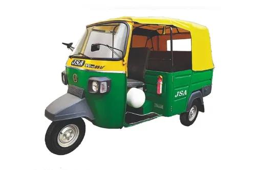 JSA NV CNG Passenger Green & Yellow Color