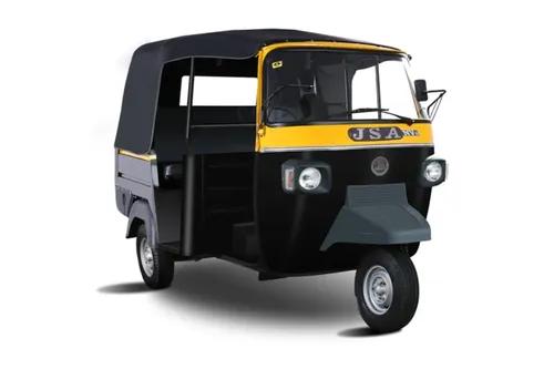 JSA NV Passenger Auto Rickshaw Black & Yellow Color