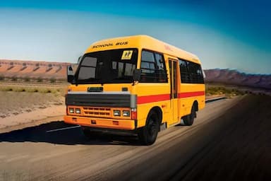 SML Mahindra Standard School Bus