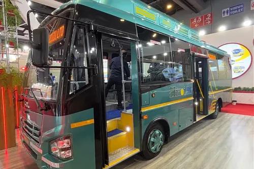 SML Isuzu Hiroi EV Cadet Blue Color