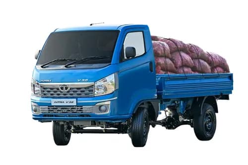Tata Intra V30 Gold Dodger Blue Color