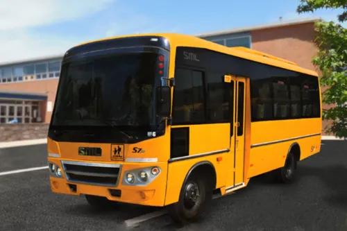 SML Isuzu School Bus Chrome Yellow Color