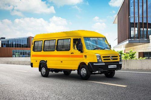 Force Traveller School Bus 3700 Right Front Three Quarter
