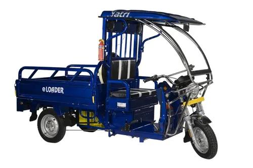 YC Electric Yatri Cart Blue Colour